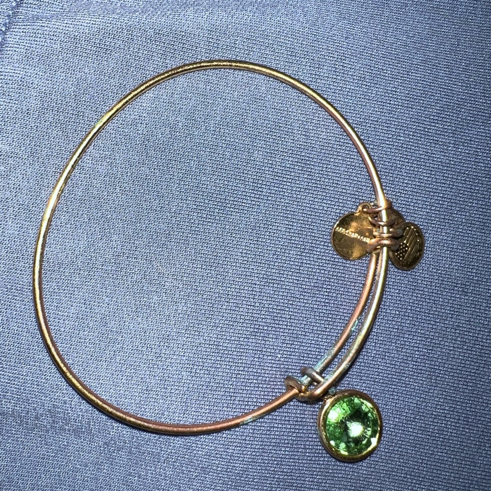 August birthstone bracelet